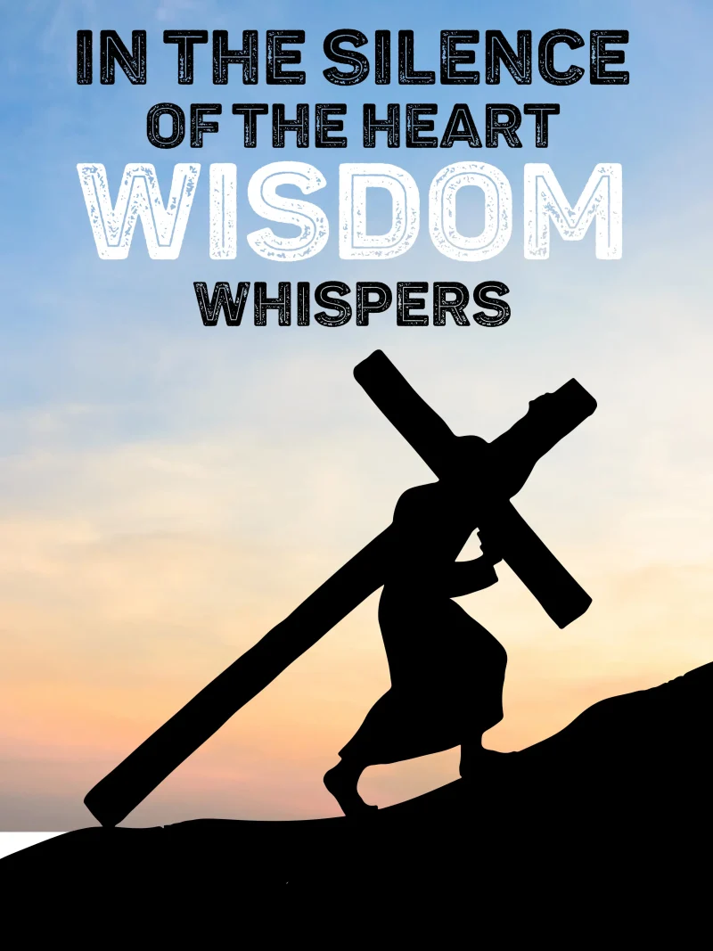 In The Silence Of The Heart A4 Quotes Poster For Room